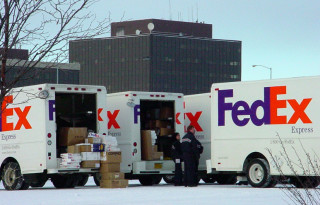FedEx furgonetas